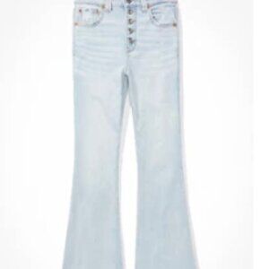 AE Ne(x)t Level Super High-Waisted Flare Jean
